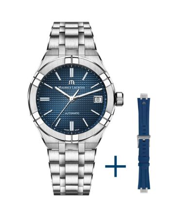 Maurice Lacroix Aikon Automatic 39 mm AI6007-SS00F-430-C + ranneke