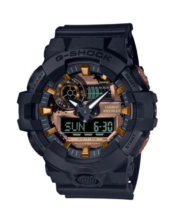 Casio G-Shock BLACK & RUST Limited Edition GA-700RC-1AER
