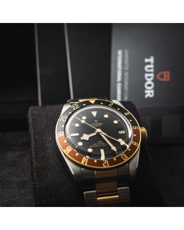 Pre-Owned Tudor Black Bay GMT S&G "Rootbeer" 79833MN