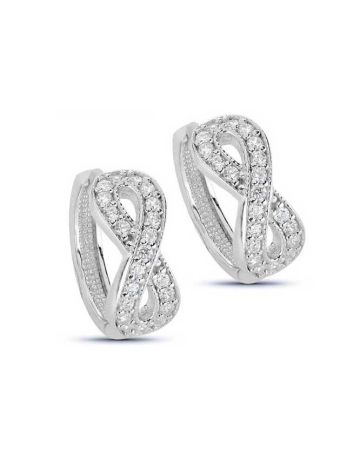 Hopeiset rengaskorvakorut / Infinity BOL-E0394Z-1