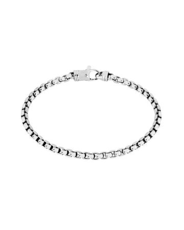 Hopeinen rannekoru BR107725S8QICAT