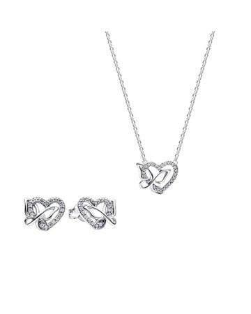 Pandora Entwined Heart & Butterfly Schmuckset