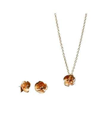 Kalevala Summer Night Rose Schmuckset, Bronze