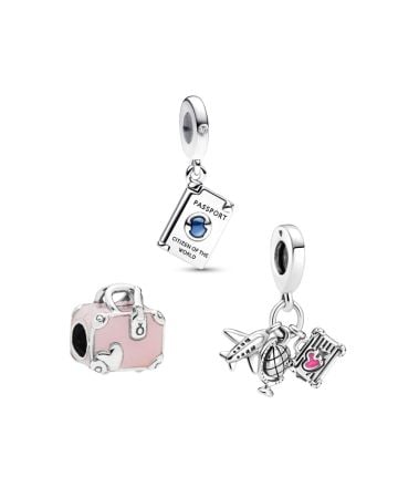 Pandora Travel Lover Charm-Set