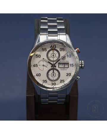 Pre-Owned Tag Heuer Carrera CV2A11.BA0796 Chronograph Cal. 16 