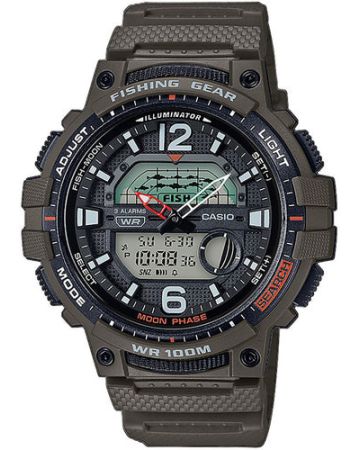 Casio Fishing Gear -rannekello WSC-1250H-3AVEF