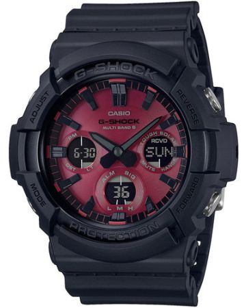 Casio G-Shock Adrenaline Red Series -rannekello GAW-100AR-1AER