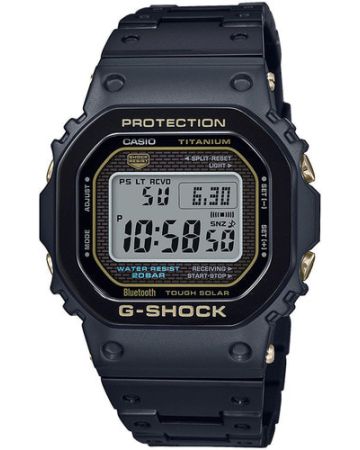 Casio G-Shock Full Metal Matte Black Titanium -rannekello GMW-B5000TB-1ER