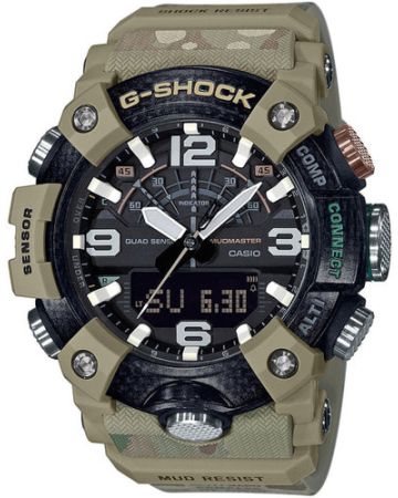 Casio G-Shock Mudmaster British Army Edition -rannekello GG-B100BA-1AER