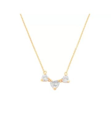 Goldene Herzkette CHP8239-EX-WH