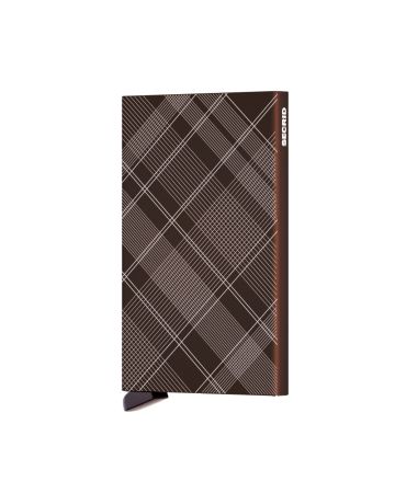 Secrid Cardprotector Tartan Brown CLA-TARTAN BROWN