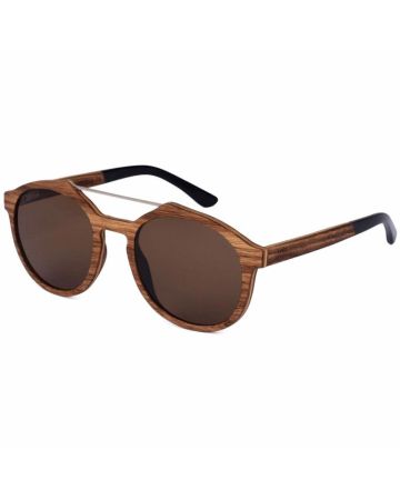 Aarni Cliff Zebrawood  Sonnenbrille 6430066270217