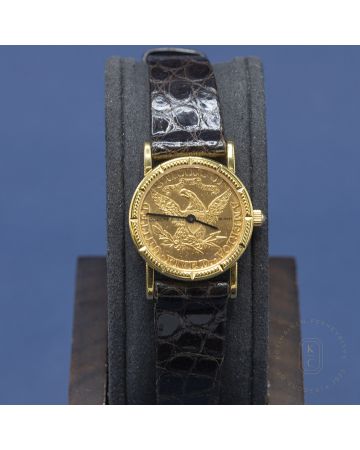 Pre-Owned Corum Coin Watch 5$ 