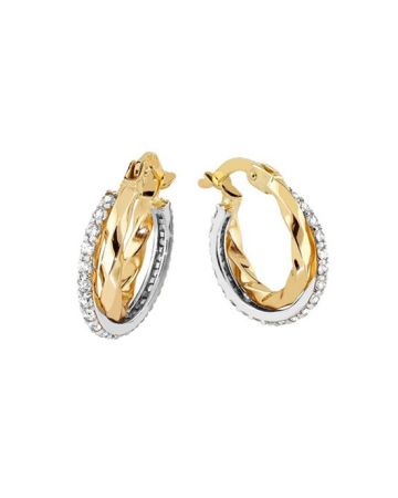 Gold Ohrringe CTE200934-YW-II-FCZ