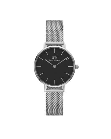 Daniel Wellington Classic Petite Sterling Black 28mm - rannekello DW00100218