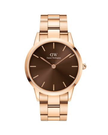 Daniel Wellington Iconic Link Amber 40 mm -rannekello DW00100460-1