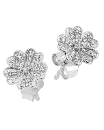 Brilliant Star Diamanten Ohrringe E-15398A-012