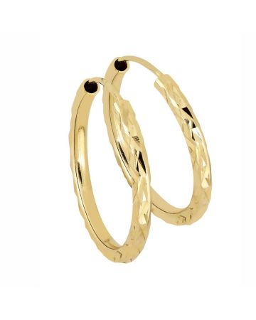 Gold Ohrringe E2T-FX-15-D3