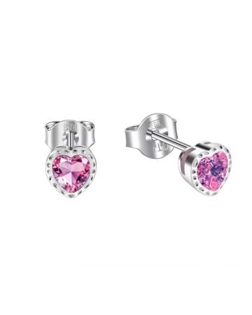 Silberohrringe E33018 PINK