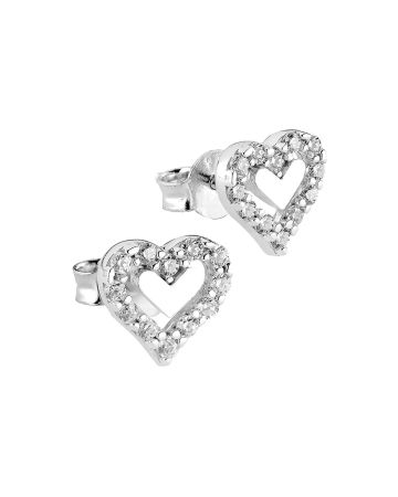 Hopeiset tappikorvakorut