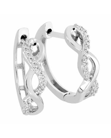 Brilliant Star Diamanten Ohrringe EF19405-1