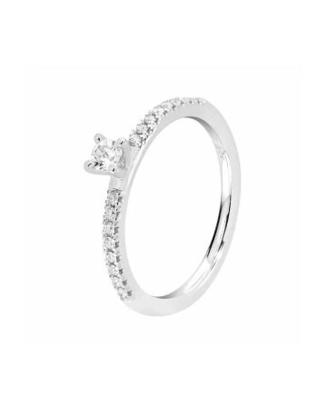 Brilliant Star timanttisormus topaasilla ERG04487F