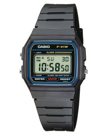 Casio -rannekello F-91W-1YEG-1