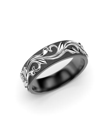 Festive Feeniks Nox 6 mm Ring FM60-VM