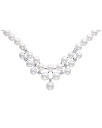 Gaura Pearls Perlenkette FN13-2W