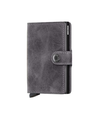 Secrid Miniwallet Vintage Grey-Black MV-GREY-BLACK