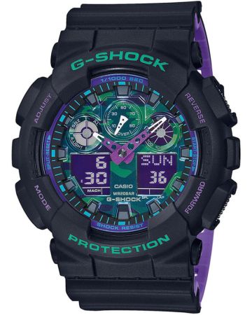 Casio G-Shock -rannekello GA-100BL-1AER