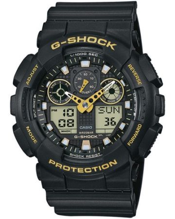 Casio G-Shock -rannekello GA-100GBX-1A9ER