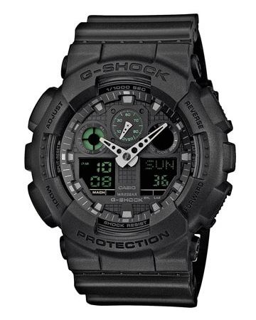 Casio G-Shock -rannekello GA-100MB-1AER
