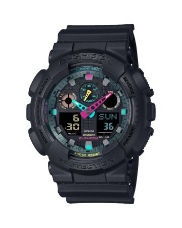 Casio G-Shock Multi Fluorescent Accents GA-100MF-1AER