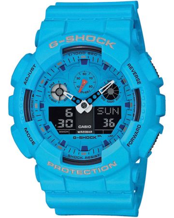 Casio G-Shock -rannekello GA-100RS-2AER