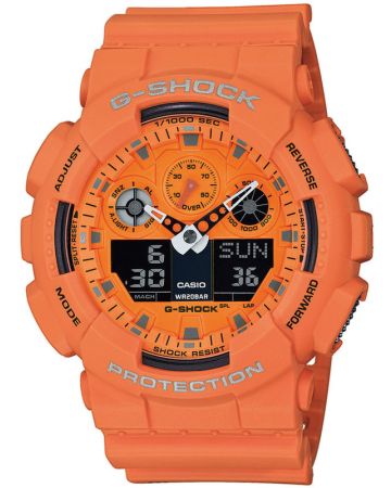 Casio G-Shock -rannekello GA-100RS-4AER