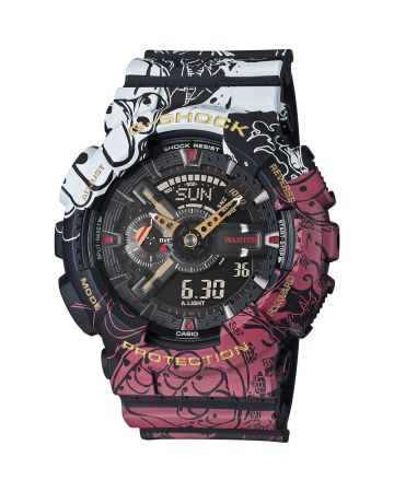 Casio G-Shock x One Piece Limited Edition -rannekello GA-110JOP-1A4ER