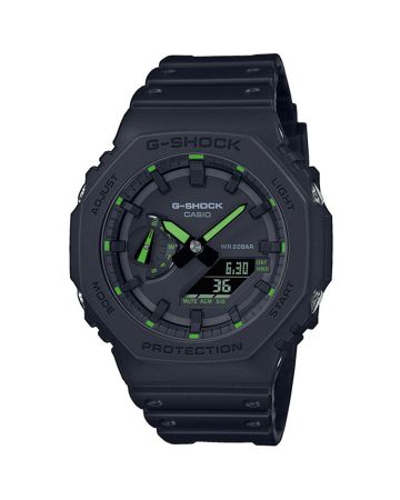 Casio G-Shock Neon Accent Series GA-2100-1A3ER-1
