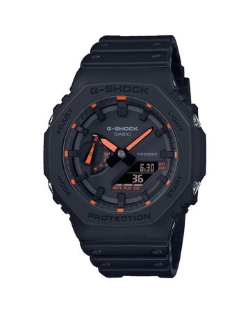 Casio G-Shock Neon Accent Series GA-2100-1A4ER-1