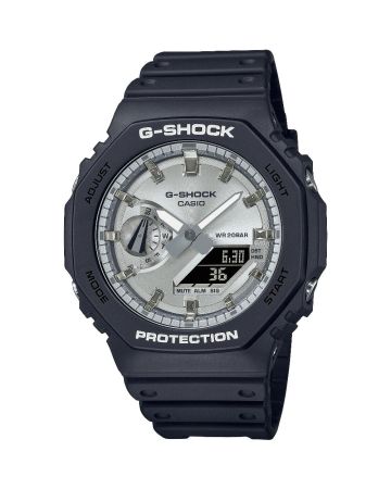 Casio G-Shock Garish Octagon Series Silver Dial GA-2100SB-1AER