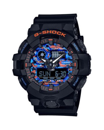 CASIO G-SHOCK M DIGI SINI/ORANSSI 200M-1