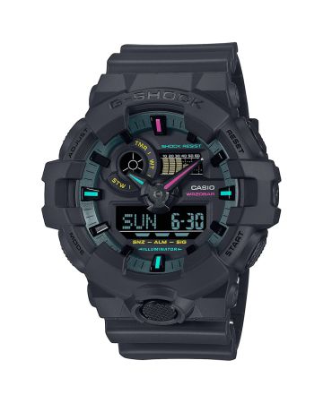 Casio G-Shock Multi Fluorescent Accents GA-700MF-1AER