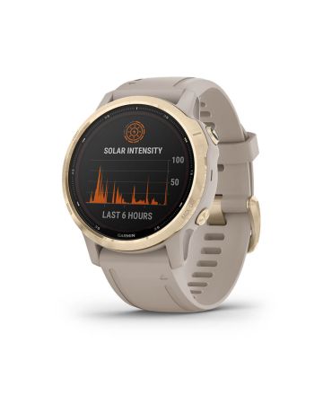 Garmin Fenix 6S Pro Solar Gold Sand 010-02409-11-1