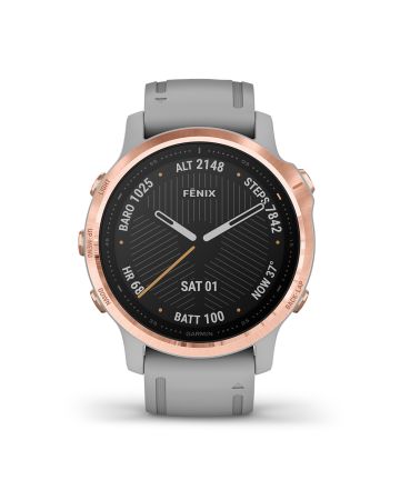 Garmin Fenix 6S Sapphire Rose-Harmaa 010-02159-21