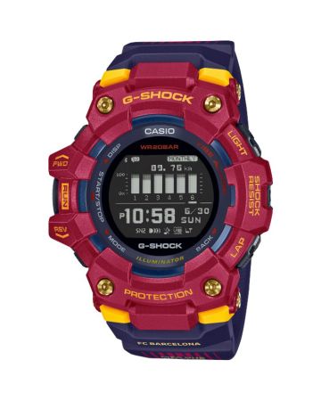 Casio G-Squad Step Tracker FC Barcelona Limited Edition GBD-100BAR-4ER-1