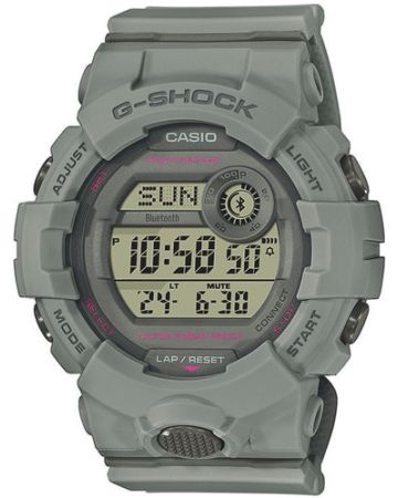 Casio G-Shock G-Squad S-Series Soft Utility Color -rannekello GMD-B800SU-8ER