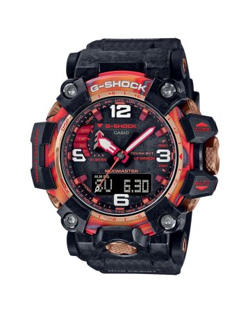 Casio G-Shock Master of G Mudmaster 40th Anniversary Flame Red Limited Edition GWG-2040FR-1AER