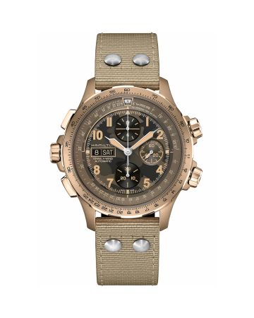Hamilton Khaki X-Wind Day Date Auto Chrono H77916920
