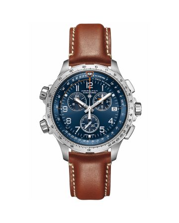 Hamilton Khaki X-Wind GMT Chrono Quartz H77922541