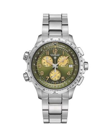 Hamilton Khaki X-Wind GMT Chrono Quartz H77932160